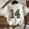 European And American Trendy Fashion Sports Casual Round-Neck Digital Print T-Shirt