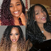 20 Inches - 9*6 HD Front Lace Braided Wigs with Curly Ends, Goddess Box Braids Crochet Hair, Braid Wigs Curly Ends Part Braided Front Lace Wig, Handmade Braiding Wigs with Baby Hair for Women (20 INCH, Available in Three Colo