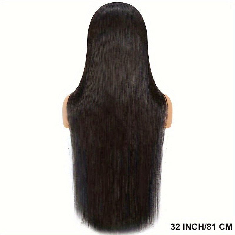 [ Items For The Season Change]Human Hair Wigs With Bangs Ready To GO Glueless Straight Wigs For Beginners Women 100% Brazilian Human Hair