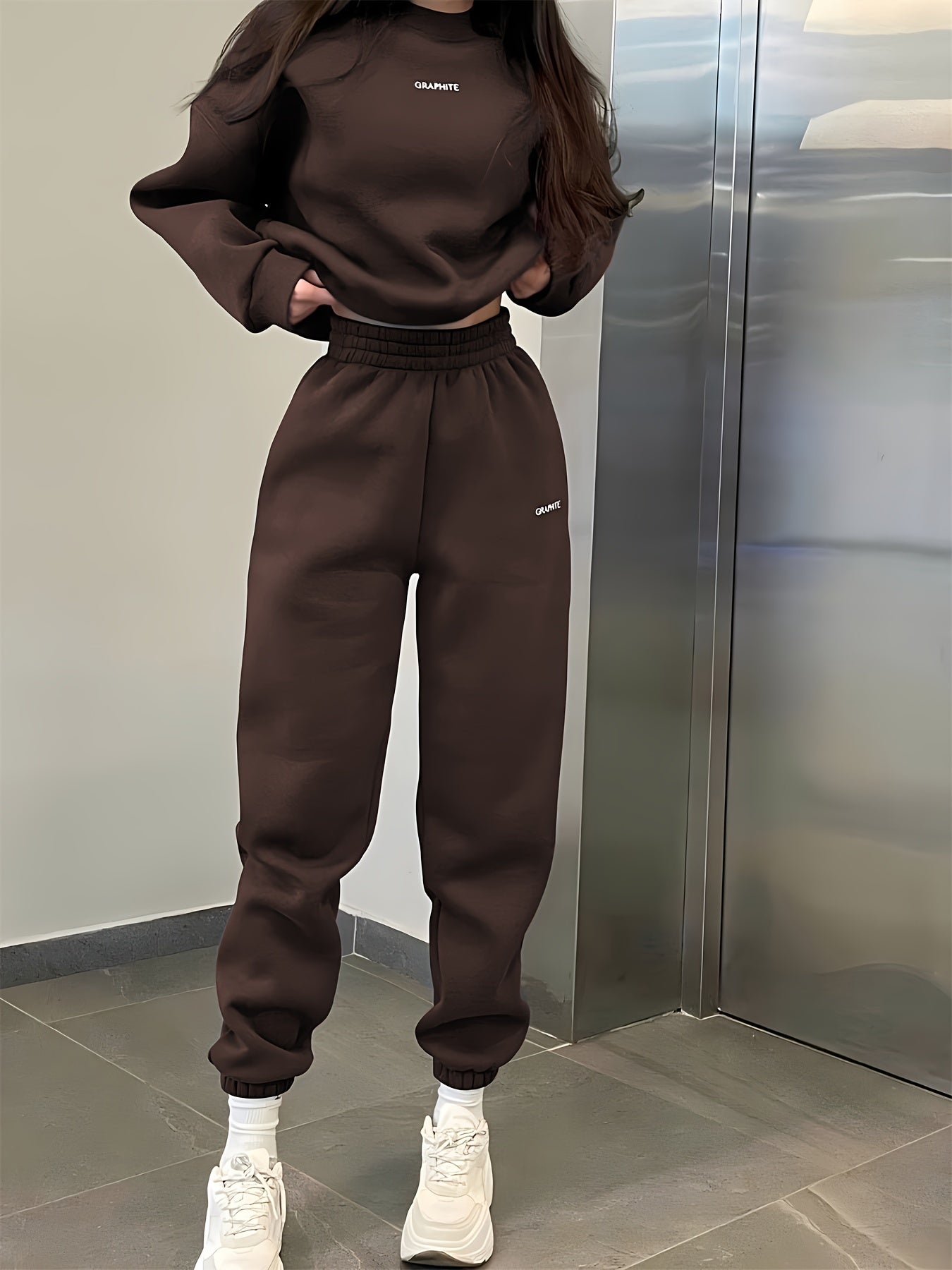 Autumn Winter Two-piece Set - Outdoor Sports and Leisure for Women - ALL/Global/All