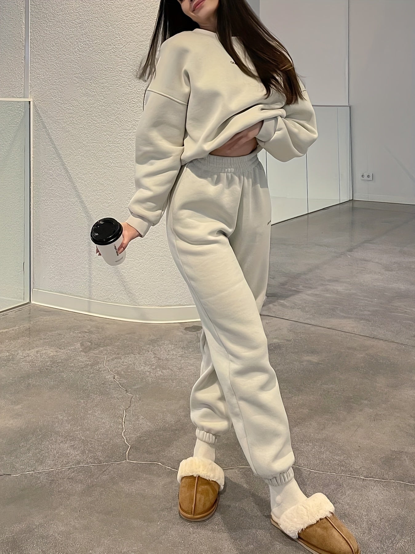 Autumn Winter Two-piece Set - Outdoor Sports and Leisure for Women - ALL/Global/All