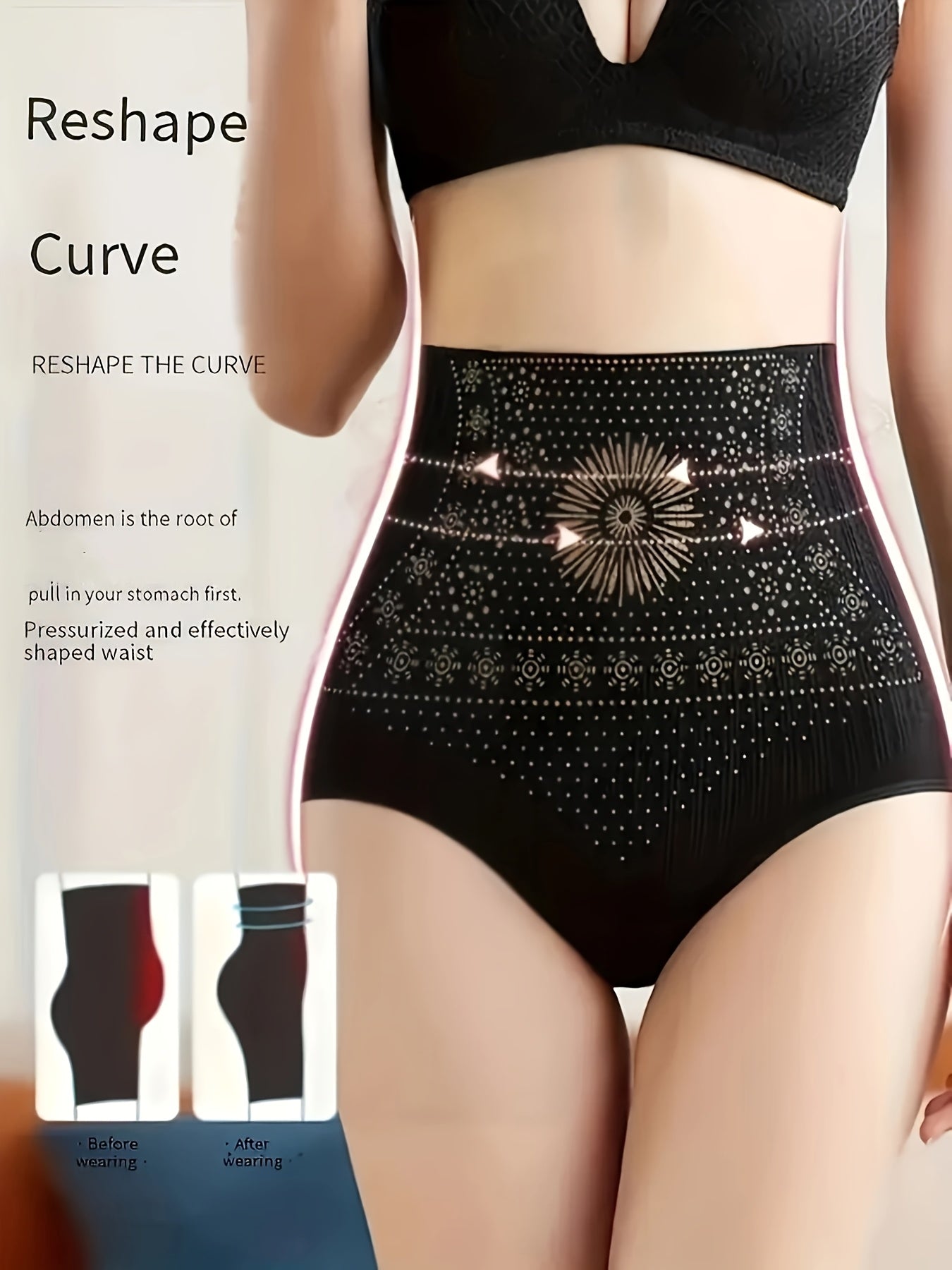 4pcs Of High Waist Shapewear Pants With Abdominal Control And Hip Lifting Functions, Helping To Shape And Control. Underwear For Women With High Waist And Hip Lifting, Tight Shapewear Pants, Postpartum Belly Control Pants