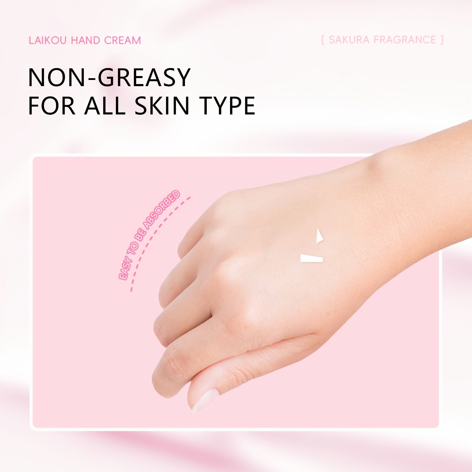 LAIKOU 20pcs Japan Sakura Hand Cream - Hypoallergenic, Moisturizing with Glycerin & Vitamin C - Travel-Friendly, Hydrating Dry Skin, Valentine'S Day Gift Option