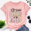 Silly Bunny Easter is Jesus Happy Easter Bunny Christian Graphic Print Fashion Casual Short Sleeve, Spring & Summer Fit Fit, Crew Neck Women'S Cheap Affordable T-Shirt