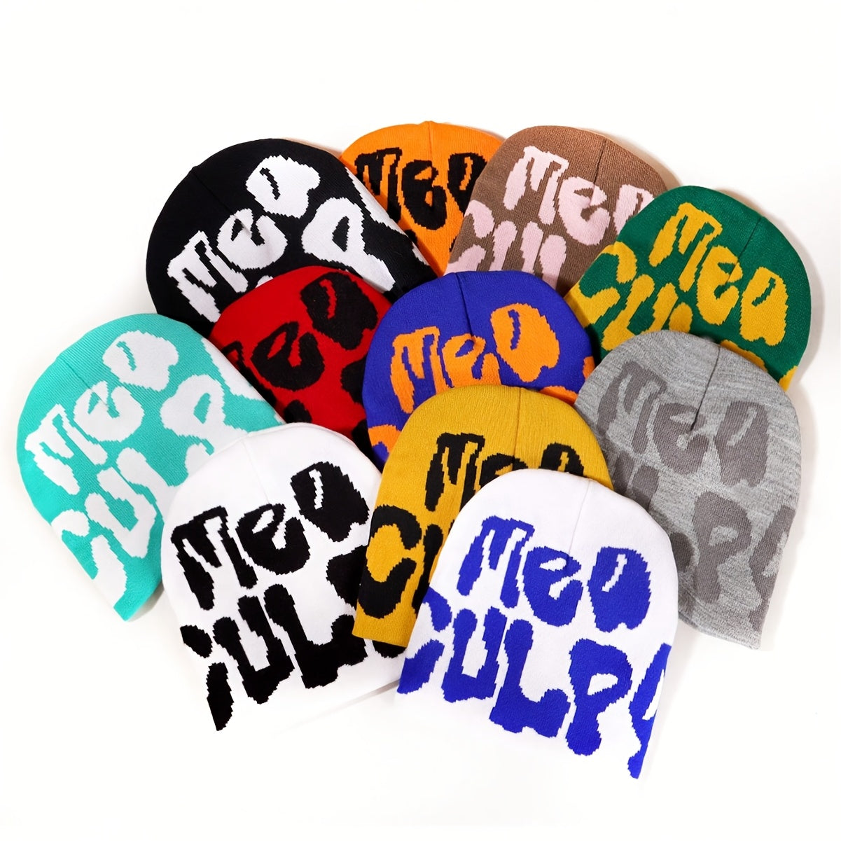 Alphabet Design Light Luxury Knitted Hat Warm Lightweight Knitted Hat Beanie Hat Men Men Women Hip Hop Outdoor Travel Knitted Hat