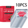 10pcs Cherry And Collagen Jelly Lip Mask, Effectively Moisturizes Lip Skin, Brightens Lip Skin, Bidding Farewell to Dryness And Dullness, Making Lip Skin Brighter And More Delicate, Lip Care, Soft Texture, Comfortable Fit