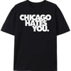 Chief Keef Chicago Hates You T-Shirt Tee Merch Y2K Glo Gang Meme Tiktok Rap Merch