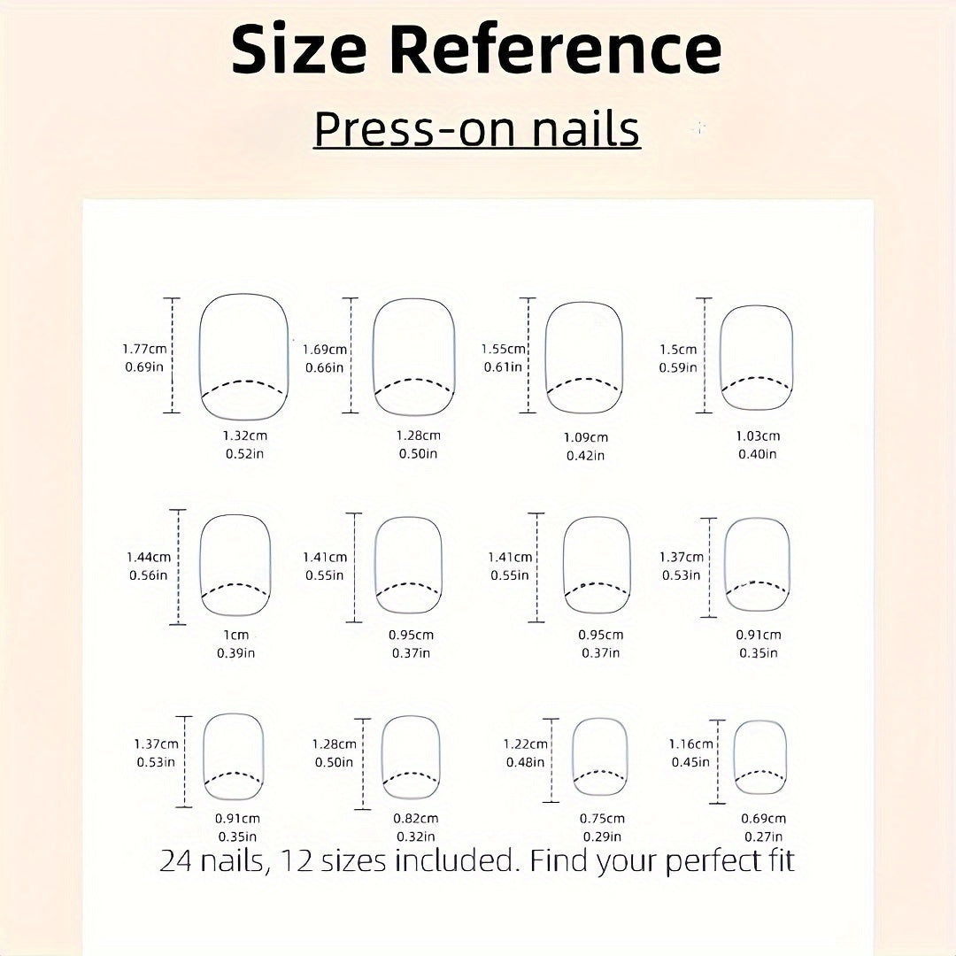 48pcs Square Nail Art Set, Nude Jelly Base with White French Glitter, Glossy Finish, Durable Long-Lasting Color, Fashionable Mix & Match, Ideal for Nail Enthusiasts