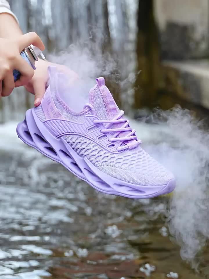 Lightweight Road Running Shoes for Women & Men – Breathable Fabric Upper, Cushioned Support, Durable MD Sole, All-Season Athletic Sneakers