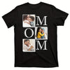 Personalized Mom T-Shirt - Custom Photo Print Design, 100%, Casual Crew Neck, Short Sleeve - Perfect for Mother's Day, Birthdays & Holidays - Warm & Heartfelt Gift for Moms, Mothers Day Gifts for Mom