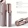 Facial Hair Remover For Women, Painless Hair Removal Device Portable Womens For Lip, Chin With USB Rechargeable, Rose Golden &Red &White