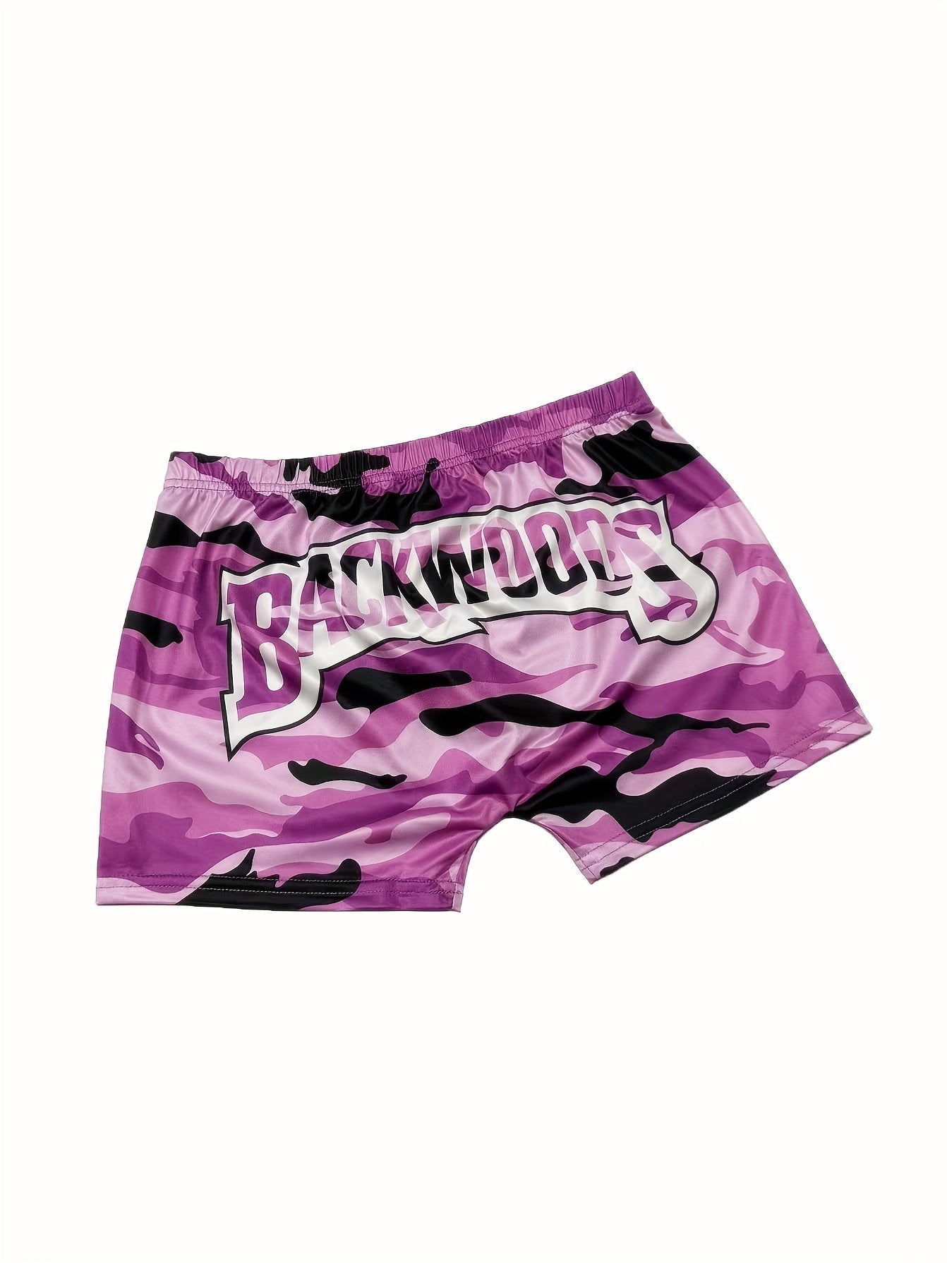 Letter Print Lounge Bottoms, Comfy & Soft Elastic Waistband Shorts, Womens Loungewear & Sleepwear