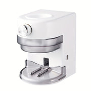 Smart Automatic Toothpaste Dispenser with Adjustable Settings - Battery Powered, Rechargeable Lithium Battery, No Plug Needed, Ideal for Modern Bathroom Decor, Modern Bathroom Accessory | Sleek White Design | Adjustable Dispe