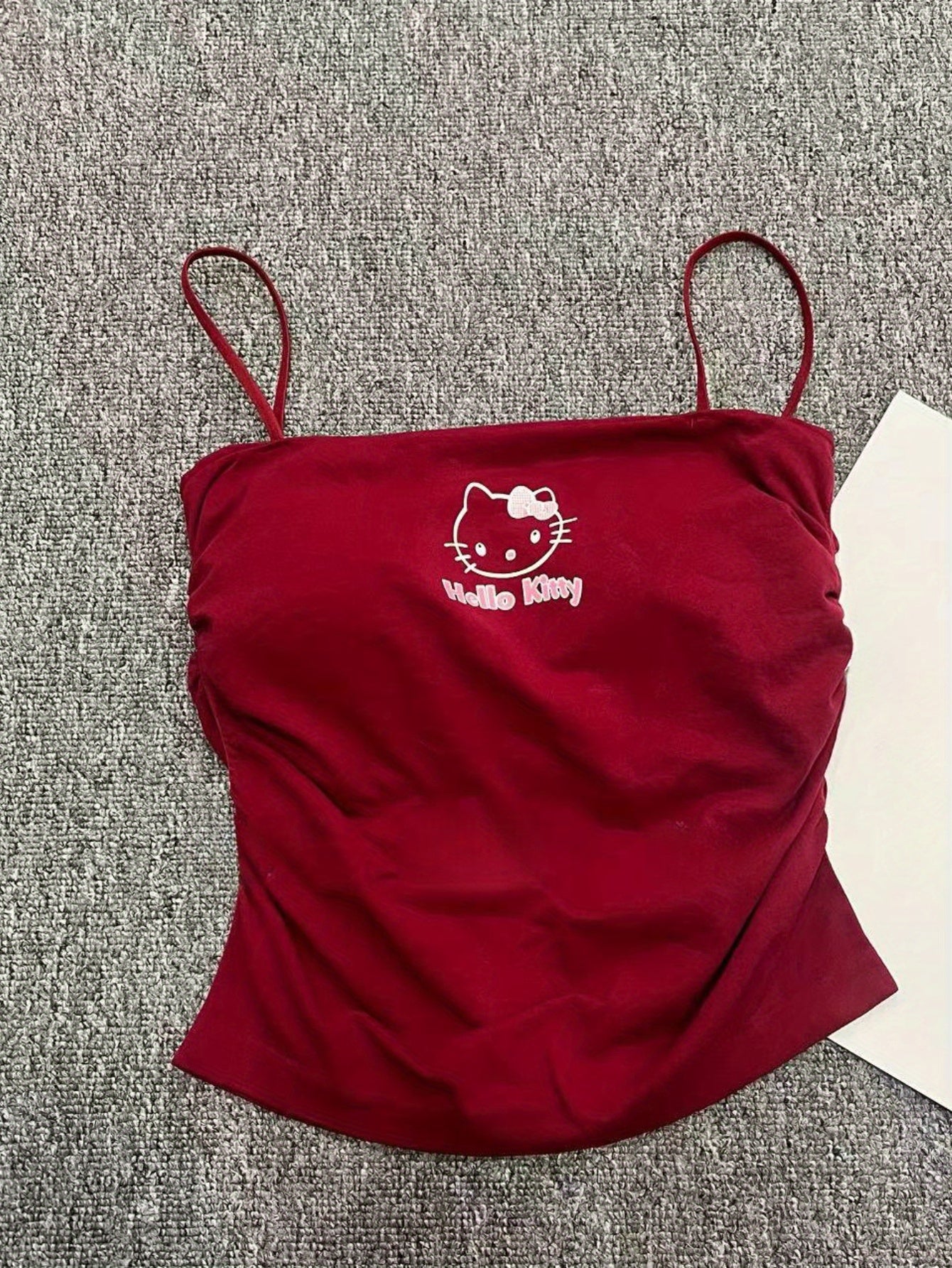 [Cute Sanrio Camisole] Sanrio Cute Camisole - Sexy Valentine's Day Tank Top That Fits Snugly And Flatters The Waist, Perfect Loungewear, an Ideal Gift for a Good Friend