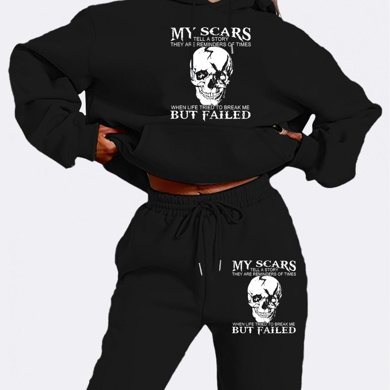 2024 New Women's Hooded Sweatshirt and Pants Set with Hat and Long Sleeve Casual Shirt Set