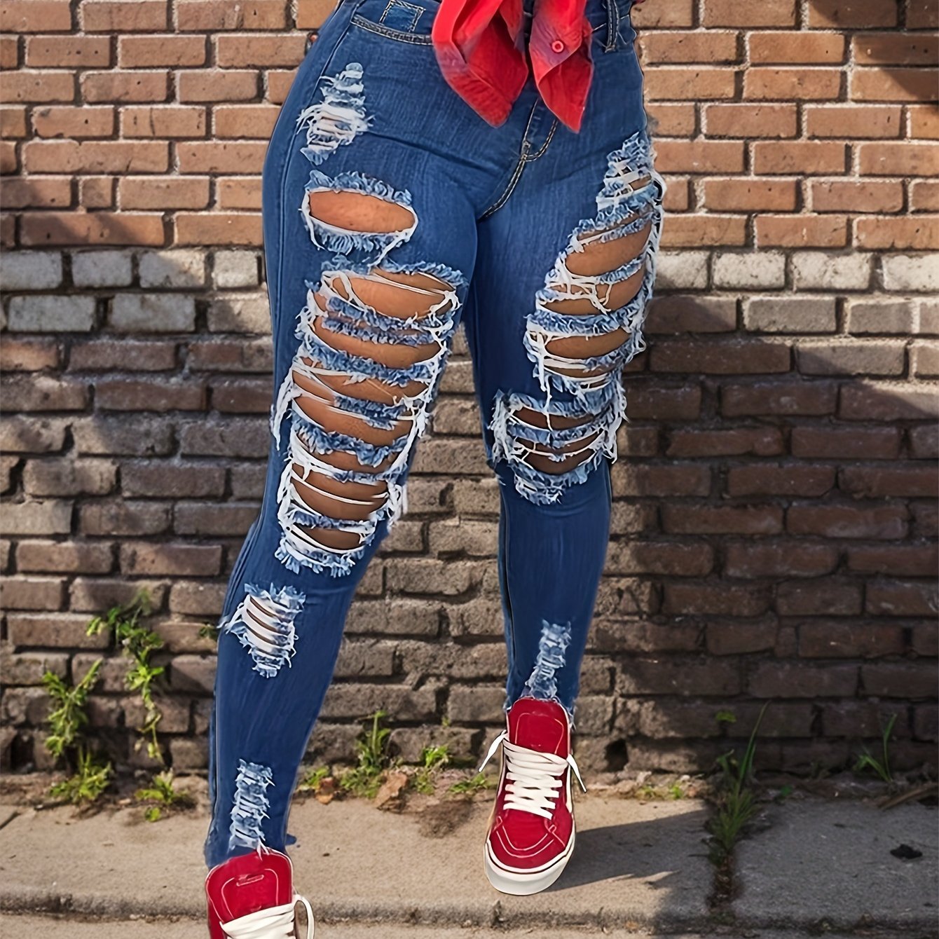 Stretchy Petite Fit Ladies Jeans - Cross-Border Fashion, Tight Cut, Small Feet, Comfortable, High-Quality Denim, Versatile, and Chic