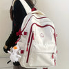 Schoolbag Female Junior High School Student High Capacity Korean Fashion Versatile College Style High School Student Backpack