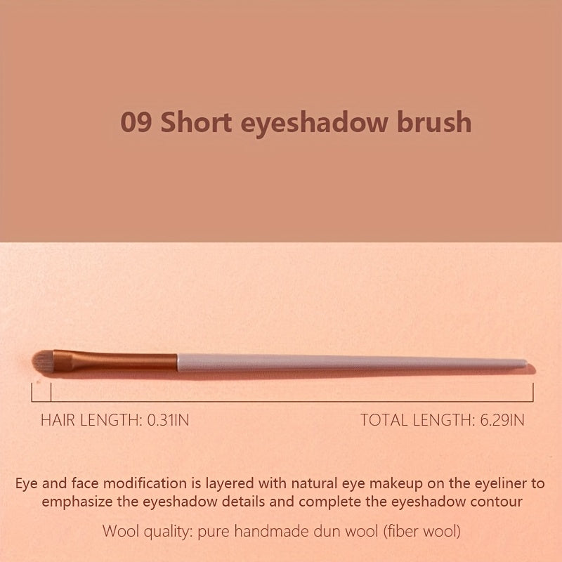 13pcss Makeup Brushes Makeup Kit, Foundation Brush Eyeshadow Brush Make Up Brushes Set (Reddish Brown, 13pcs Set) Birthday And Valentine'S Day Easter Gifts