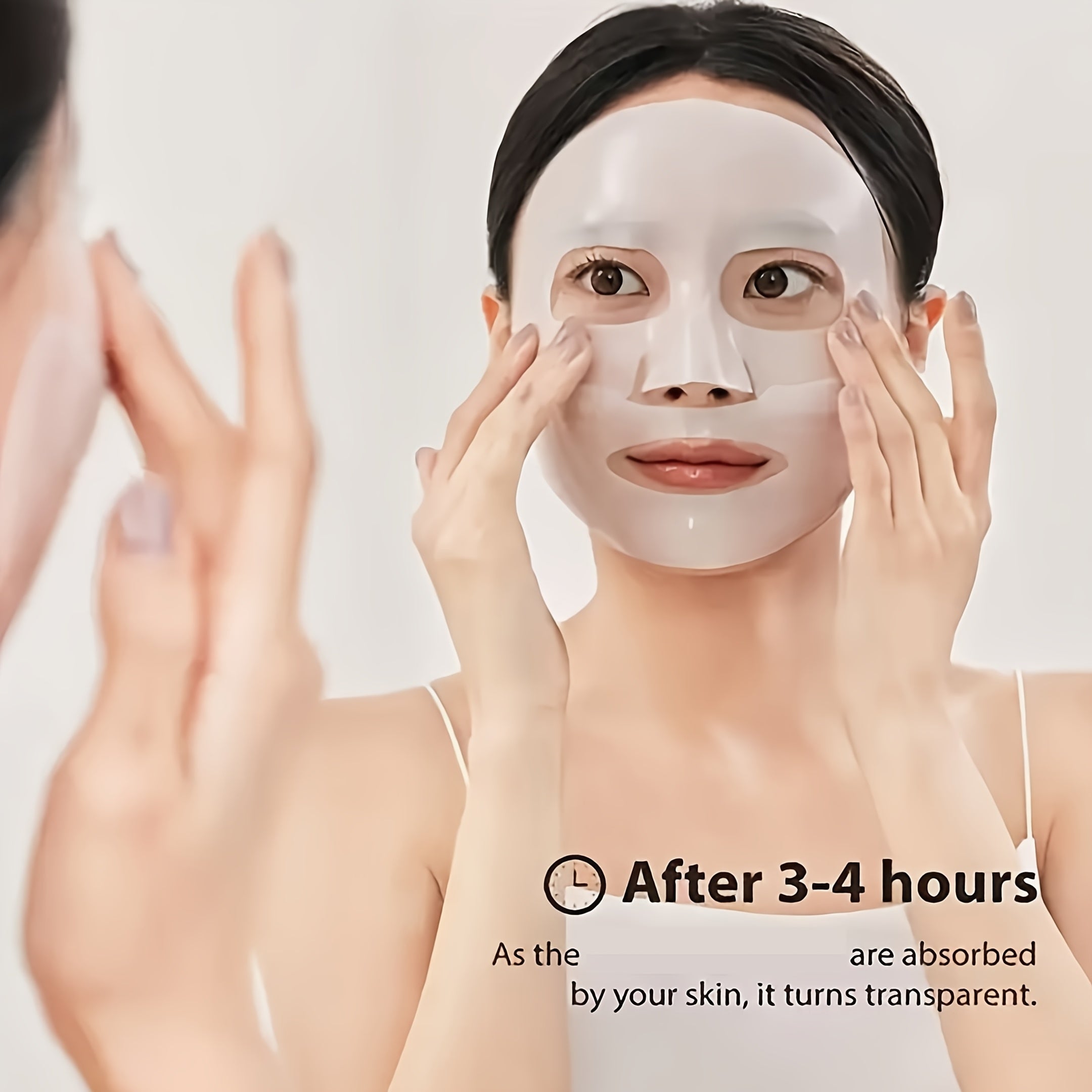 KOECE Hydrating Collagen Face Masks - 4pcs Overnight Firming & Moisturizing Treatment, Gentle & Non-Irritating for All Skin Types, Deep Hydration & Elasticity Boost, Fragrance-Free, Overnight Skincare | Gentle Skin Care | Sea