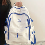 Schoolbag Female Junior High School Student High Capacity Korean Fashion Versatile College Style High School Student Backpack