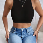 Urban Trendy Women'S Sports Bras Designed to Be Worn As Outerwear, Perfect for Summer Layering.