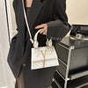 Trendy Chain Bags for Women, New Spring And Summer 2024 Collection, Featuring a High-End Embossed Design, Suitable for Shoulder, Hand, And Crossbody Wear, with Stylish Tassel Pendants.