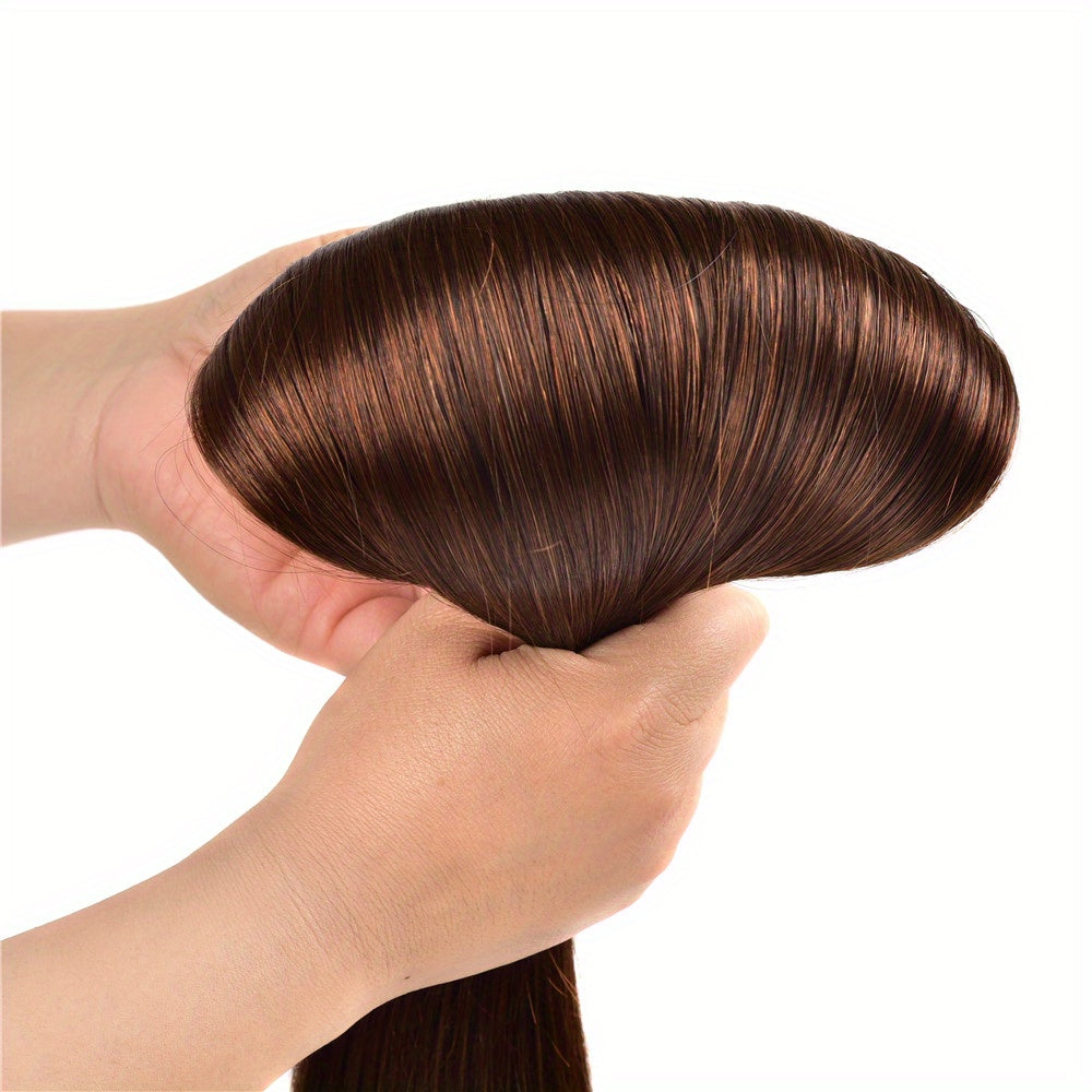 Clip in Hair Extensions Remy Human Hair Clip in Human Hair Natural Straight Clip in Extensions Full Head 7pcs 2.47 oz Long Straight Real Hair