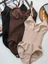 3pcs Women's Elegant Bodysuits - Solid Color, Smooth Polyamide Fabric, 200g/m² Medium Support | Tummy Control | Butt Lift