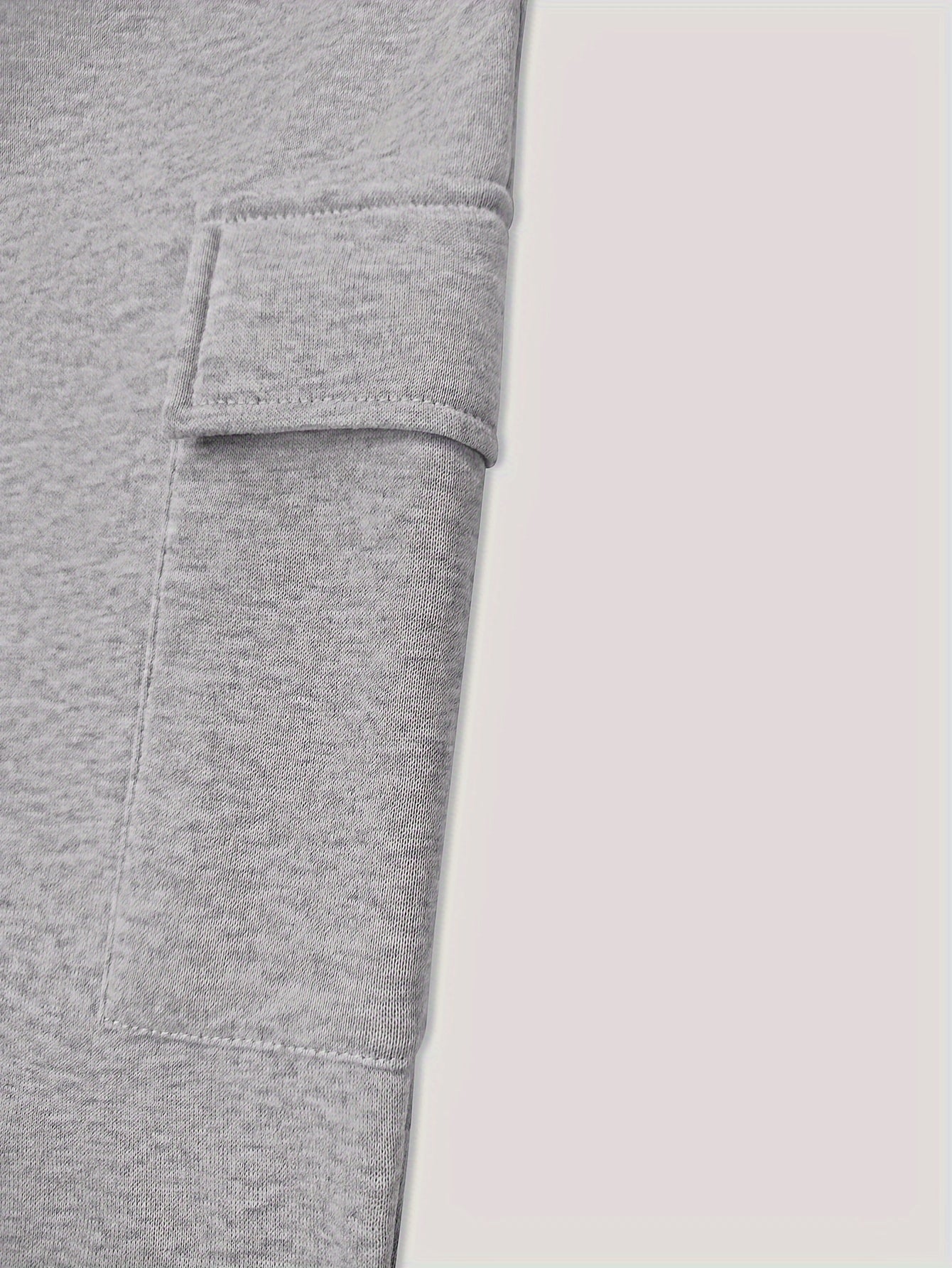 [Stylish Lounge Wear Set] 6pcs Comfortable Polyester Vest and Sweatpants Set - Solid Color Knit Fabric, All-Season Lounge Wear with Pockets