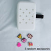1pc Silicone Water Bottle Bag With 5 Random Stickers, Water Bottle Pouch For Quencher Adventure 40oz And Stanley IceFlow 20oz