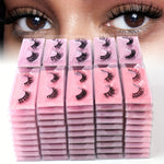 100 Pairs of 3D Mink False Eyelashes Set - Natural, Lengthy, Fluffy, Curled, Dense Multi-Style Mixed Lengths for Daily Travel, Portable Cat Eye Eyelash Extension