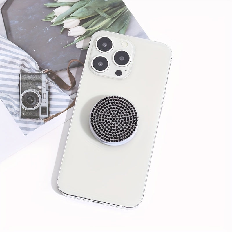 A Sparkling Diamond Phone Pull-Out Stand, a Creative And Colorful Foldable Phone Holder, Perfect for Lazy Users And an Ideal Gift for Holidays.