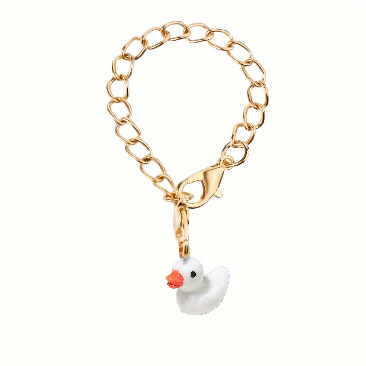 1pc, Duck Charm For Stanley Cup, Creative Duck Pendant For Tumbler With Handle, Cup Accessories, Design Bold Fashion Statements