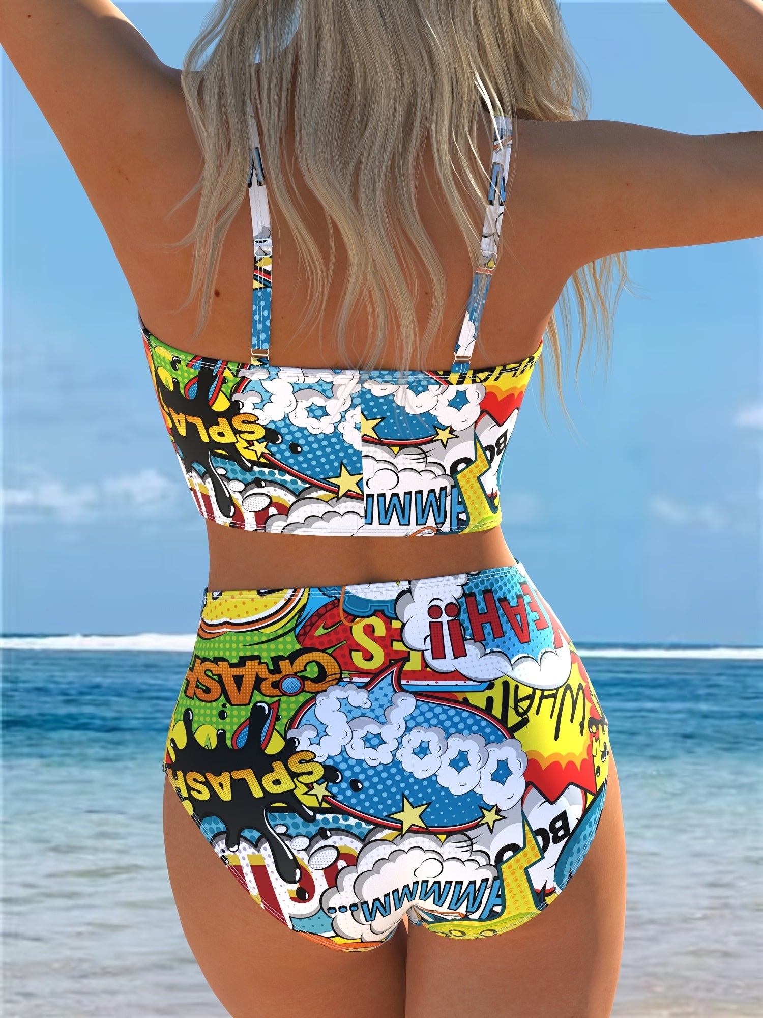 European and American Fashion Women'S Bikini Split Fashion Women'S Bikini Fashion Women'S Suit