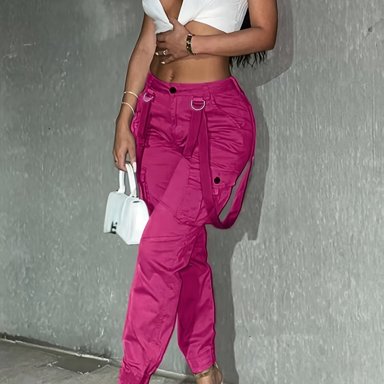 Street Pocket Streamer Loop Overalls