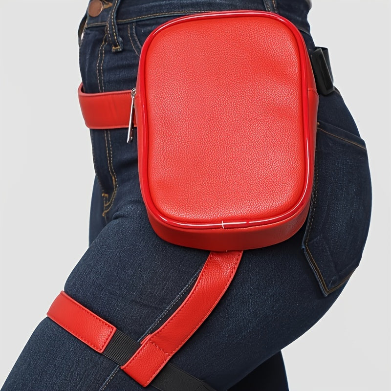 unisexCasual Running Sports Fanny Pack Portable Multifunctional Waist Bag Mobile Phone Bag Mini Leg Bag