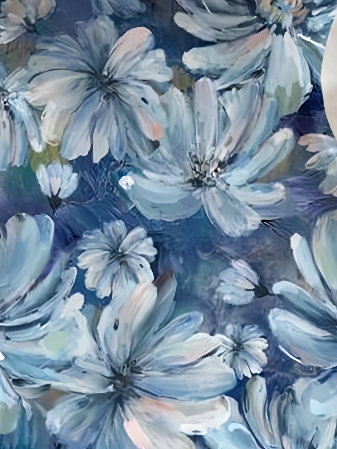 Women'S Elegant Floral Print Sleeveless Mini Dress - Blue & White Floral Design, Square Neck, A-Line Silhouette, Perfect for Summer Vacations, Beach Coverup | Aline Silhouette | Subtle Floral Prin