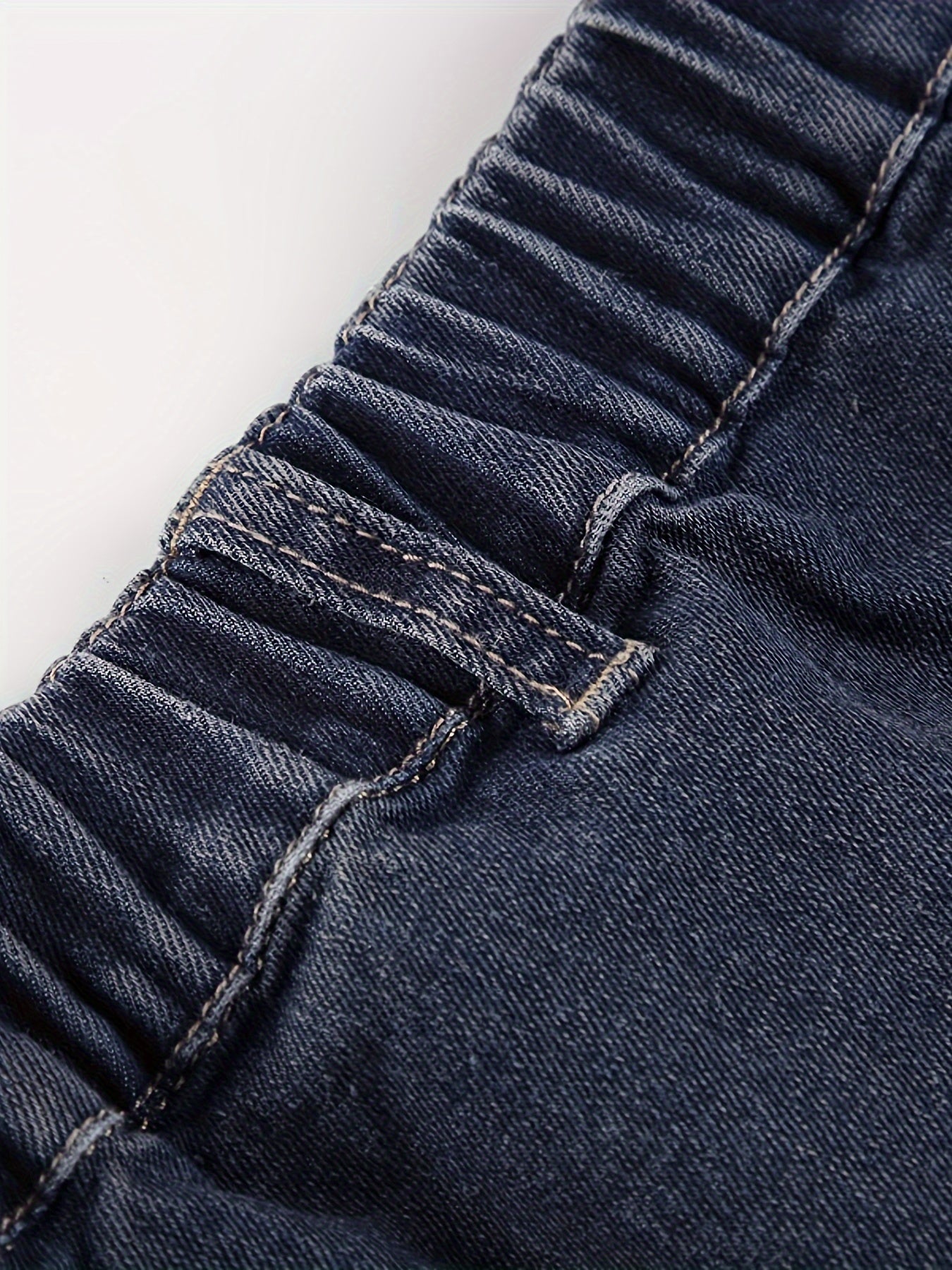 Women's High-Waist Gradient Denim Skirt, A-Line Zipper Hip Patchwork, Stretchy Blend, Asymmetrical Hem - Sexy & Casual Style for Spring/Summer, Jean Skirt