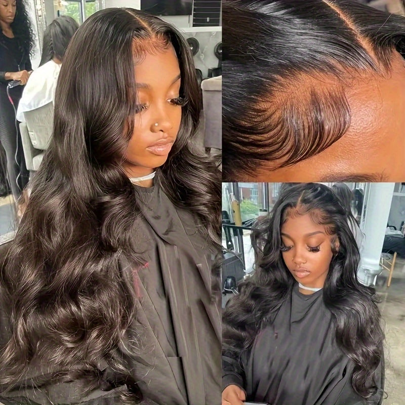 Brazilian Remy Human Hair Wig - Body Wave Lace Front Wig For Women - 250% Density - 13x4 Lace Front, BD