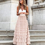 Tiered Maxi Skirt - Trendy Summer Fashion