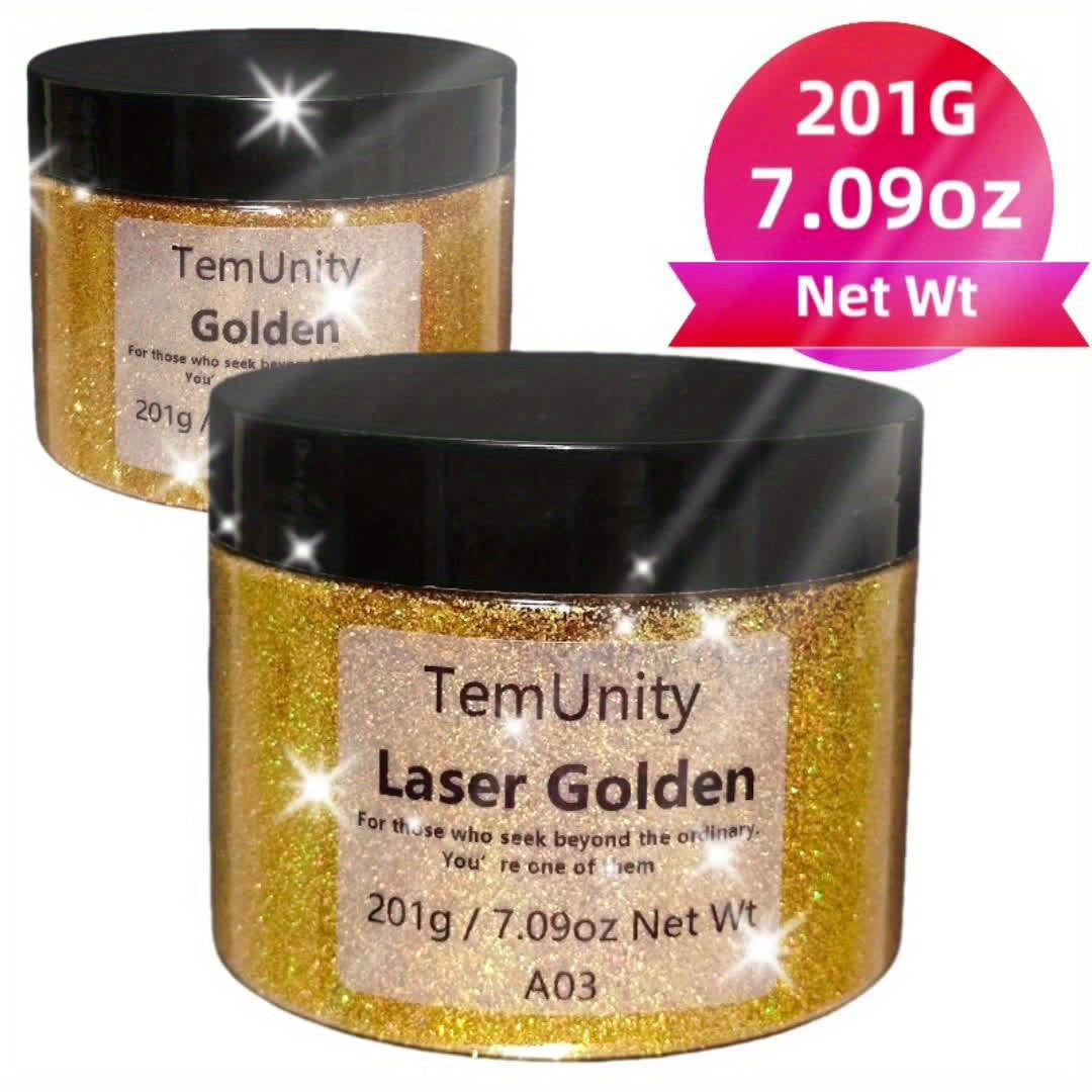 Golden/Laser Golden in Large Quantity, Suitable for DIY Nail Art, Decorative Handmade Gifts, And Celebrations Like Holidays, Birthdays, And Weddings. It Can Also Be Used with Epoxy Resin And for Photography, Sparkling And Shi