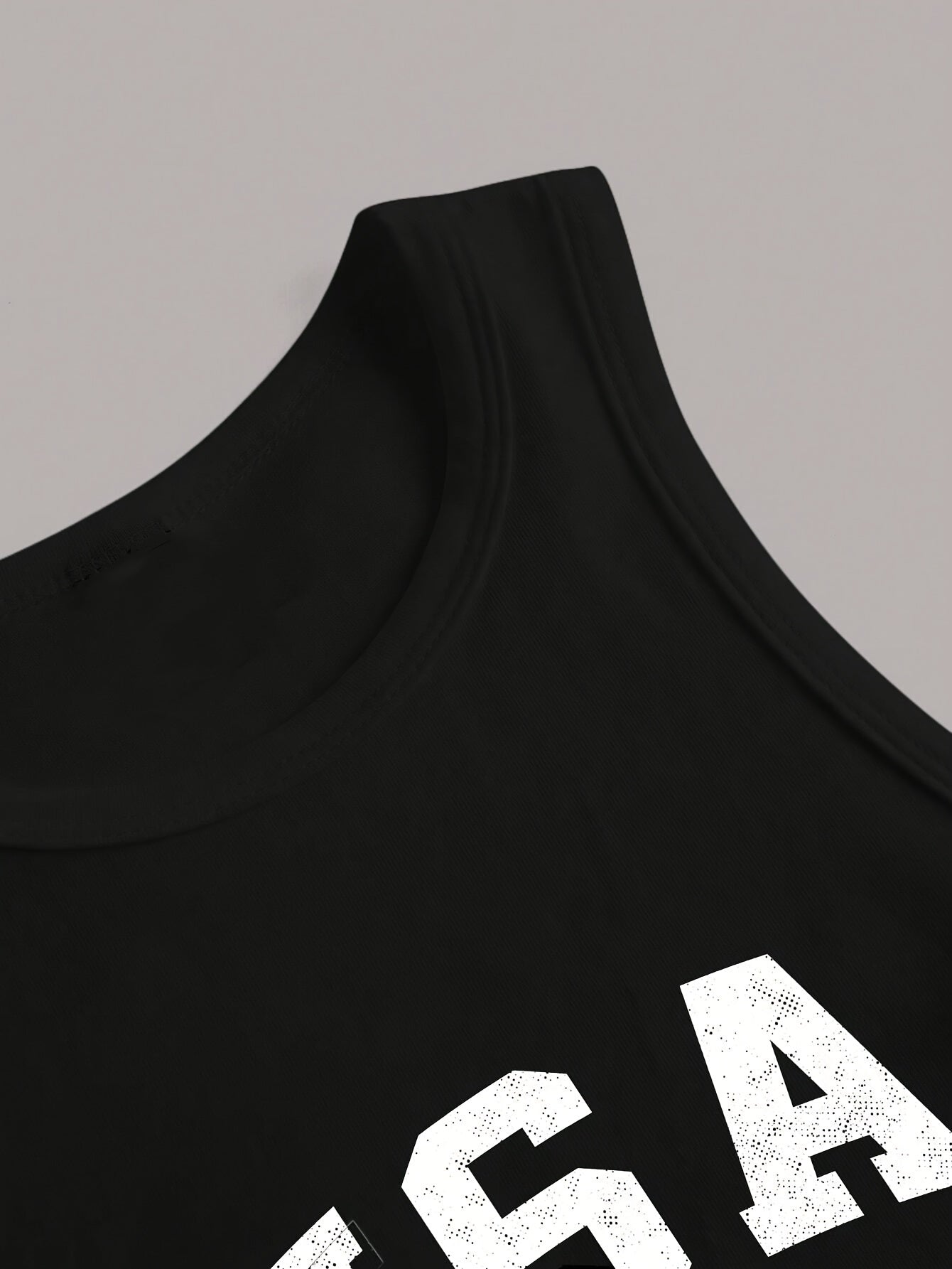 Women'S Slim Fit USA Graphic Tank Top - Sleeveless Crew Neck, Black with White Lettering & Flag Design, Casual Summer & Spring Top, Ladies Tank Tops