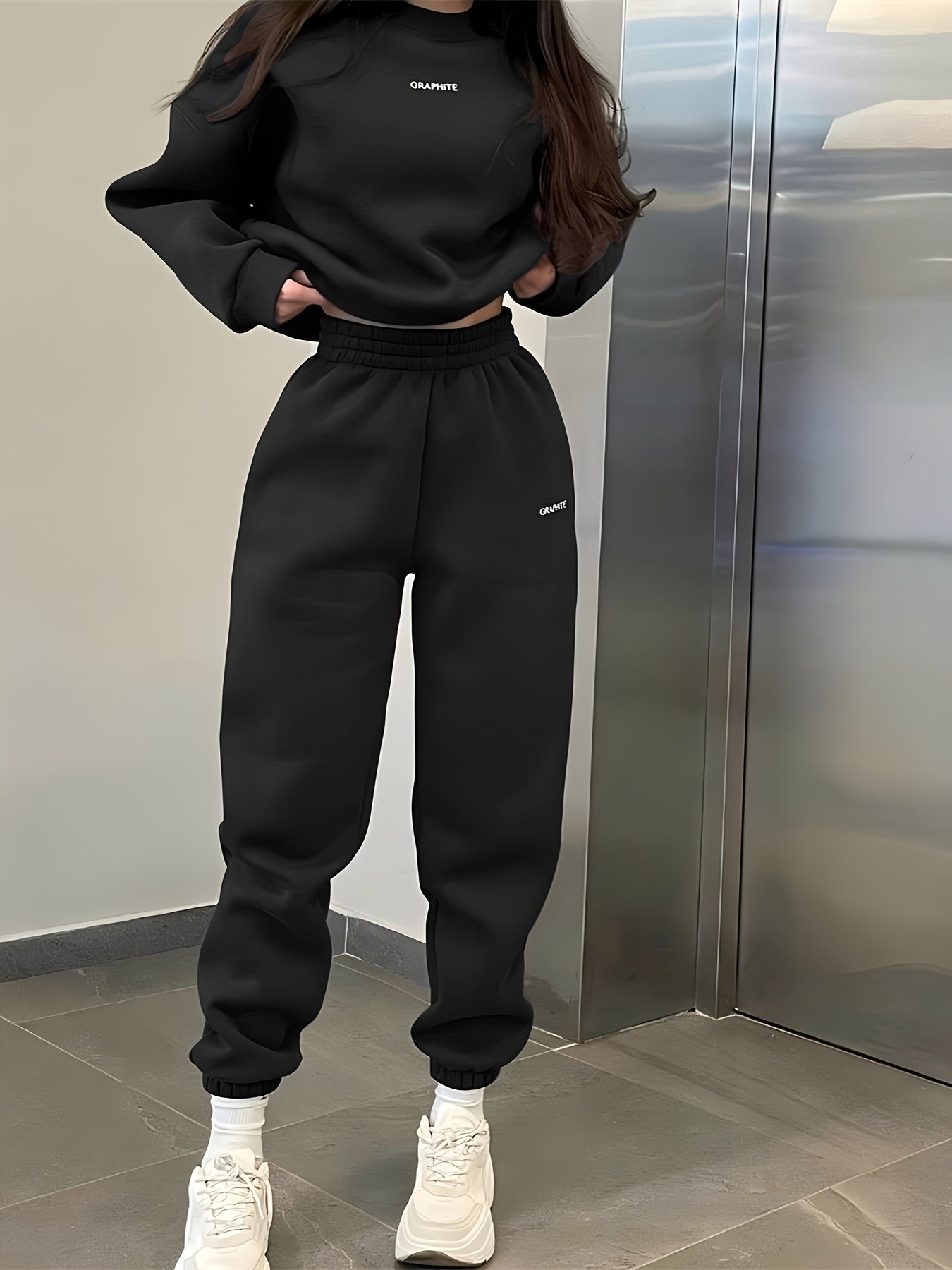 Autumn Winter Two-piece Set - Outdoor Sports and Leisure for Women - ALL/Global/All