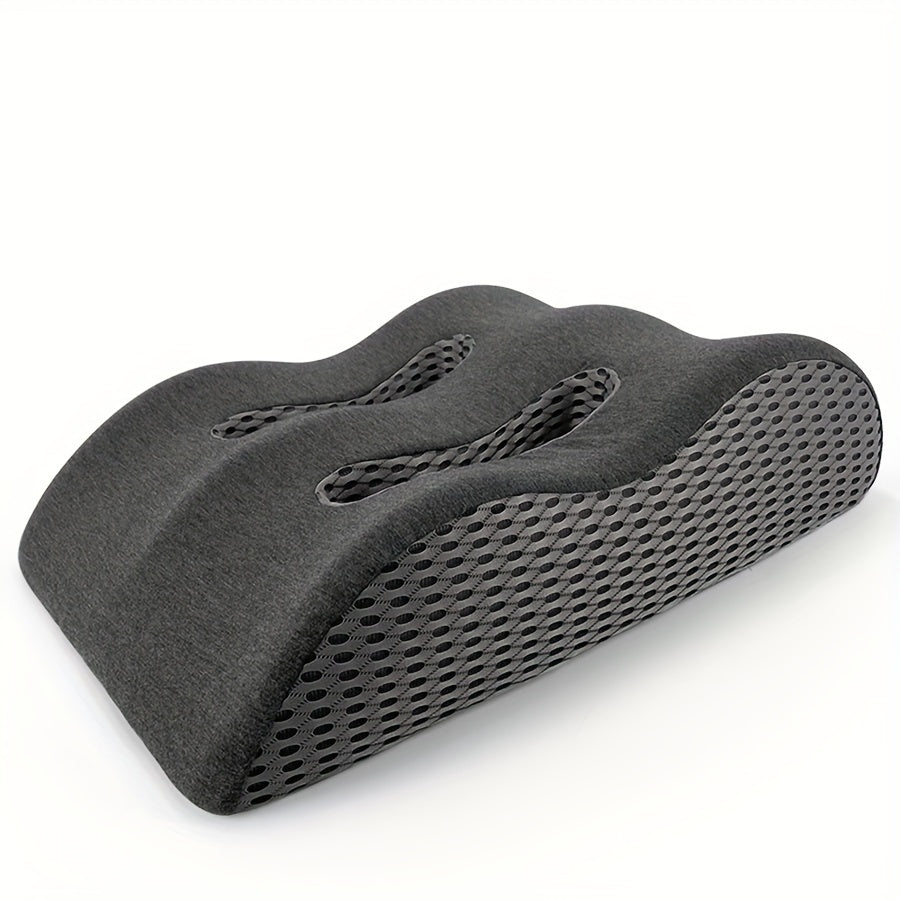 Ergonomic Leg Wedge Pillow for Post-Surgery & Injury Support, Breathable Design for & Improved Circulation, Removable Washable Cover, Mesh Fabric for Ventilation, Double Leg Elevation, Comfortable Rest &