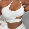 New Stylish Versatile Tank Top for Women, Featuring a Sexy Off-Shoulder Design, Perfect for Casual Streetwear with a Cropped Fit And Thin Straps.