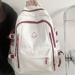 Schoolbag Female Junior High School Student High Capacity Korean Fashion Versatile College Style High School Student Backpack