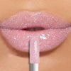1pc KAFURIX Waterproof Pink Lip Glaze - Glossy Finish, Sparkle Shine, Long-Lasting, Non-Sticky Paste for All Skin Types, Easy Application