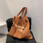 Fashion Large Capacity New Hand-carrying Knitted Bag