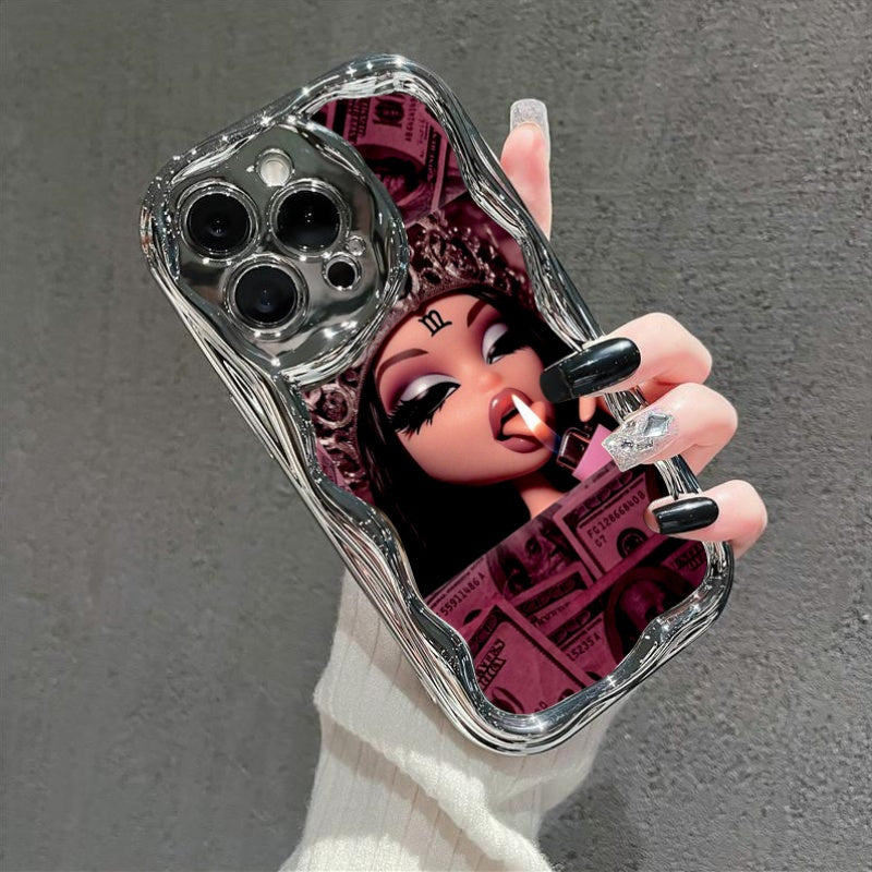 Elegant And Opulent: A Stylishly Designed Soft Protective Phone Case with a Luxurious Finish for Iphone Models 16, 15, 14, 13, 12, 11 Pro And Promax, As Well As 16, 15, 14 Plus, Featuring a Cute Fashionable Thick Shockproof D