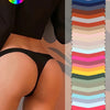 8pcs Thong underwear for women Seamless Thongs for Women - Soft, Breathable, Non-Marking V-Style Underwear in Assorted Comfortable & Stylish Lingerie